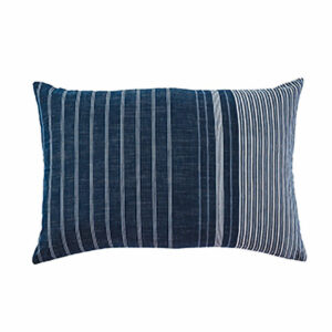 Rectangular navy ardoise cushion pillow