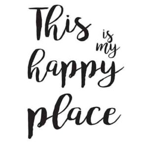Word Art - This Happy Place <span>[More colors available]</span>
