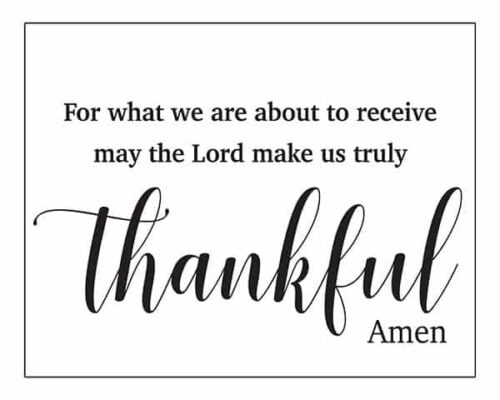 Word Art - Thankful <span>[More colors available]</span>