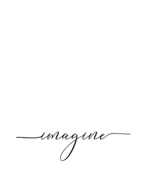 Word Art - Imagine <span>[More colors available]</span>