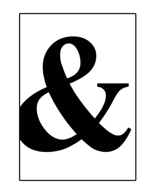 Word Art - And Character <span>[More colors available]</span>