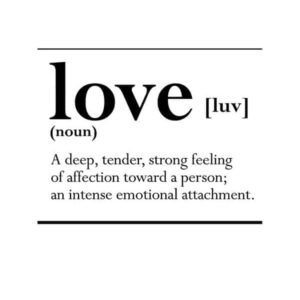 Word Art - Love <span>[More colors available]</span>