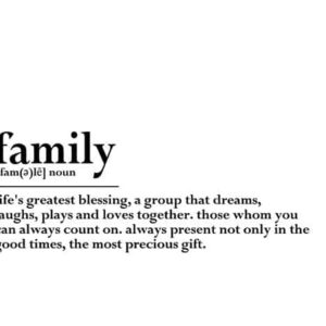 Word Art - family <span>[More colors available]</span>