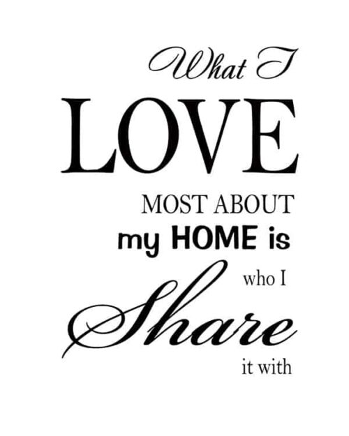 Word Art - Love <span>[More colors available]</span>