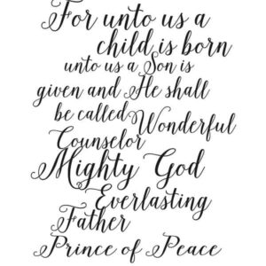 Word Art - Prince of Peace <span>[More colors available]</span>