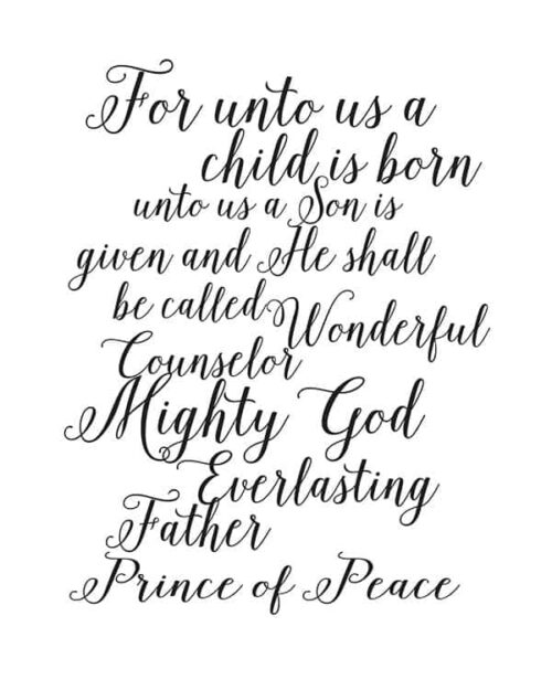 Word Art - Prince of Peace <span>[More colors available]</span>