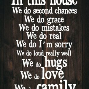 Word Art - In This House