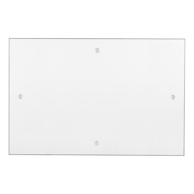 Back of mounted print showing hanging option