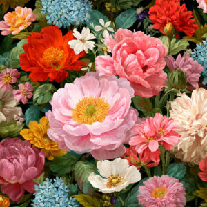 flower stock wall art 70