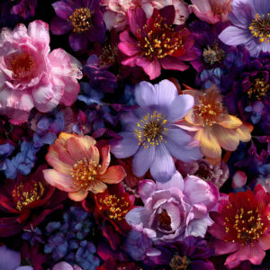 flower stock wall art 72