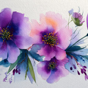 flower stock wall art 76