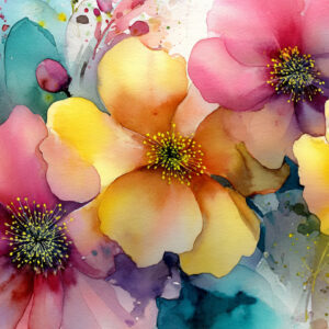 flower stock wall art 77