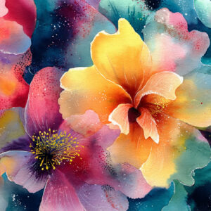 flower stock wall art 80