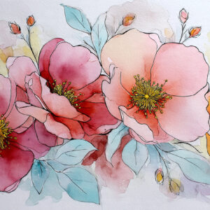 flower stock wall art 81
