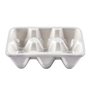 ceramic white egg holder kitchen decor