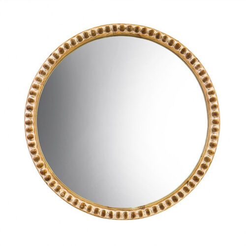 Large circular coralie style mirror