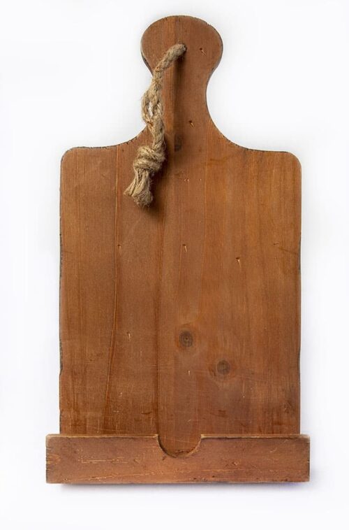 Wood Tablet Holder with Rope