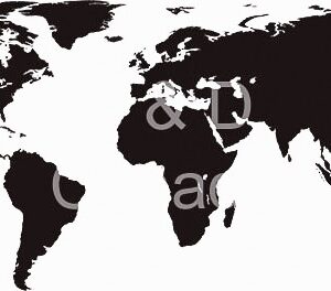 World Map Stock Art 12